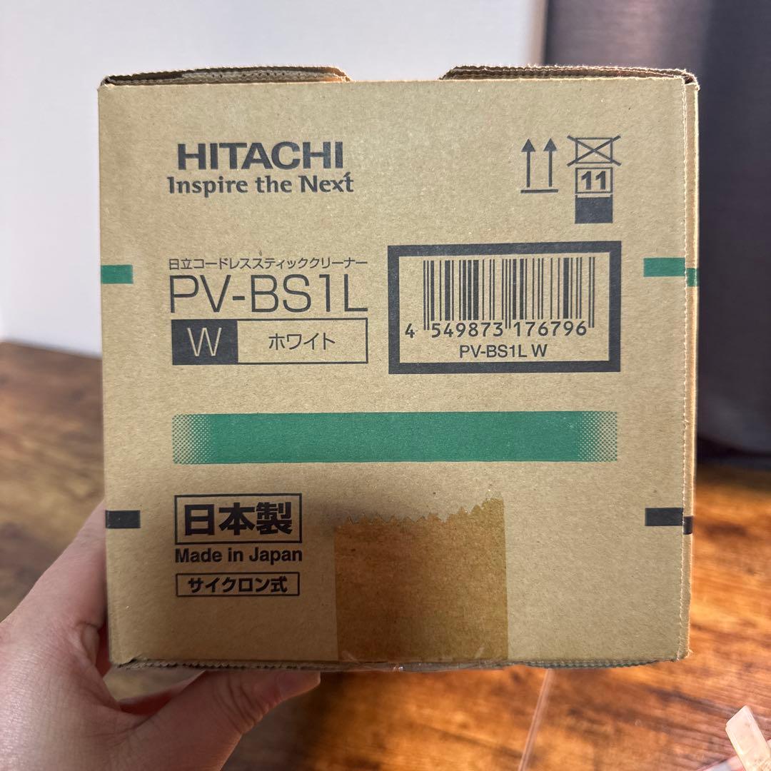 HITACHI PV-BS1L W 掃除機 ホワイト