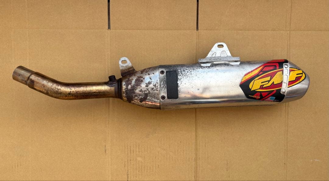 【送料無料】FMF POWER CORE4 KLX250 DトラッカーX 中古