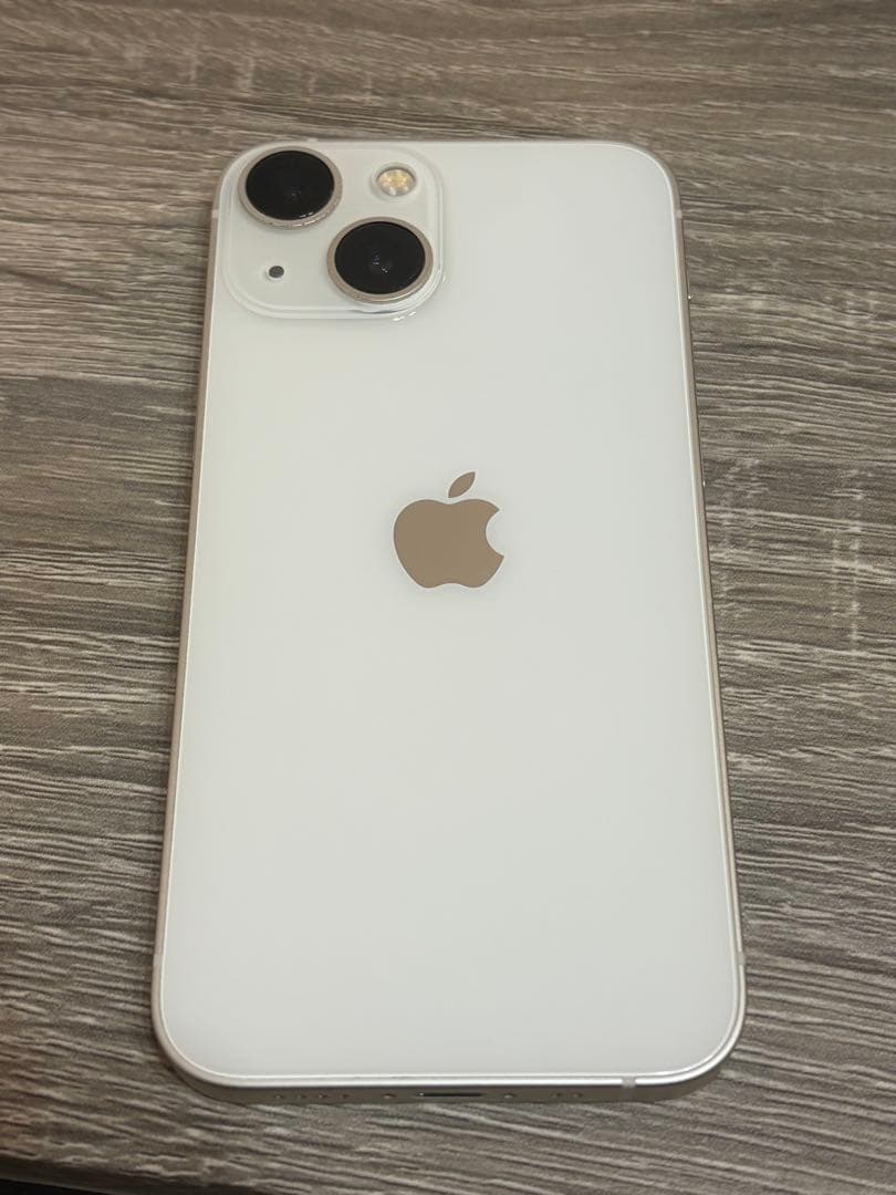 美品 箱付き iPhone13mini 256gb ホワイト SIMフリー