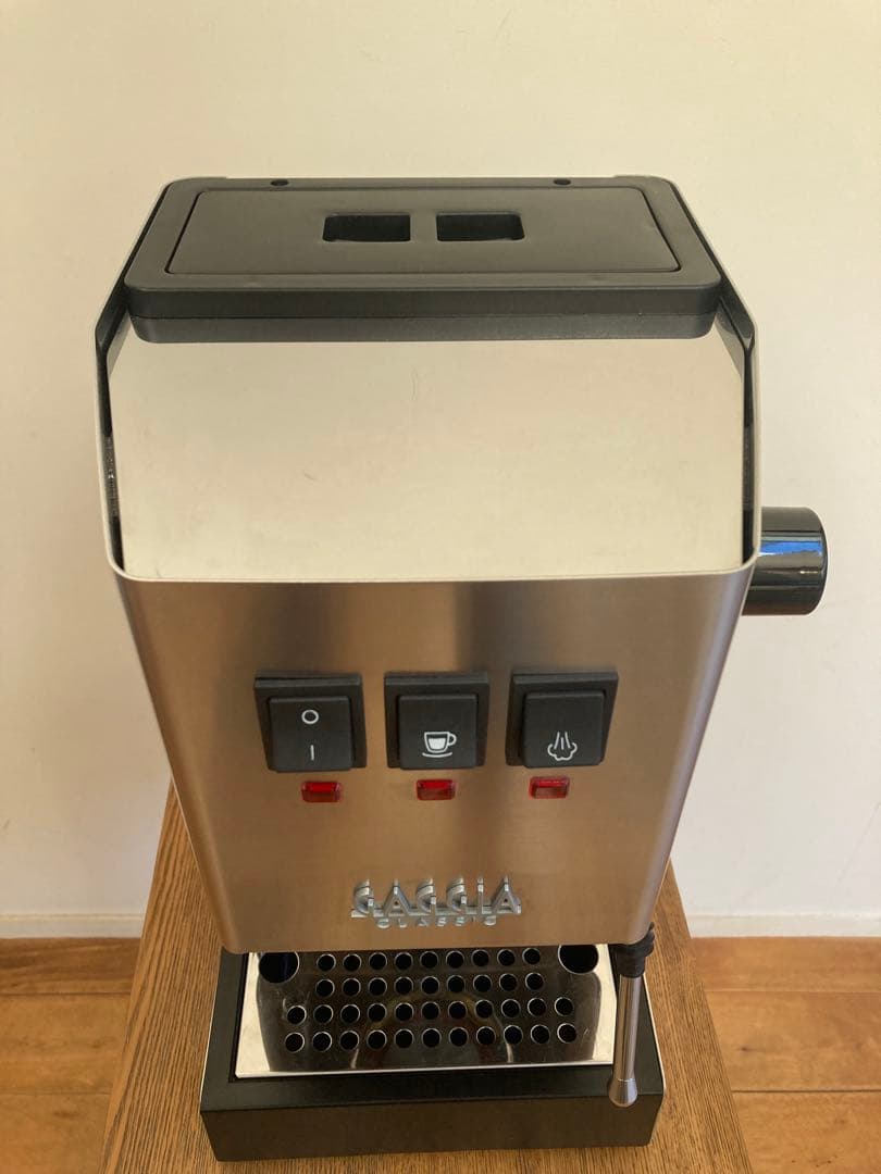 ガジア セミオートエスプレッソマシン クラシックエボプロ ステンレスシルバー