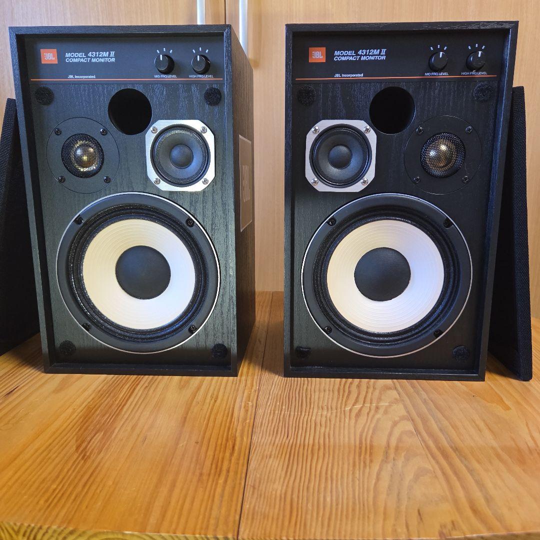 【完動美品】JBL4312M ⅡBKペアスピーカー音出し良好