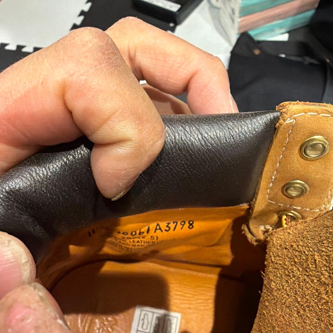 Timberland ワークブーツ A3798 ベージュ/ブラック