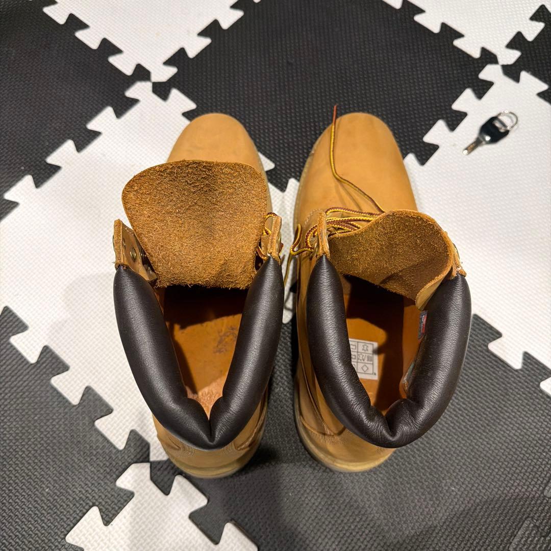 Timberland ワークブーツ A3798 ベージュ/ブラック