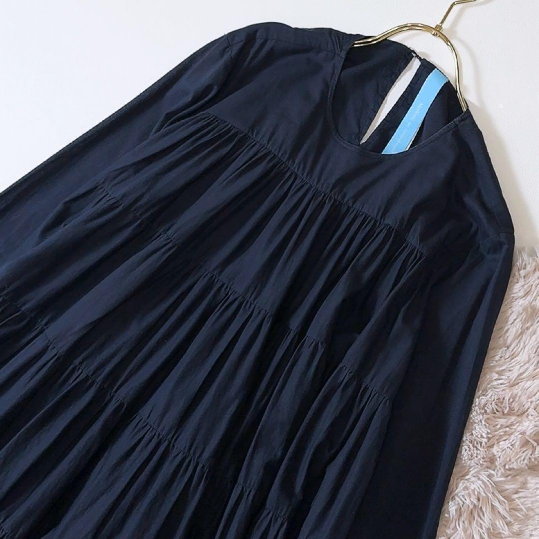 極美品ꕥマーレット トゥモローランド別注 ソリマン ティアードドレス Aライン