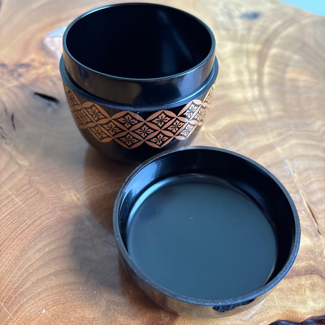 七宝蒔絵 棗 折ェ門造 北岡周治 茶道具 共箱