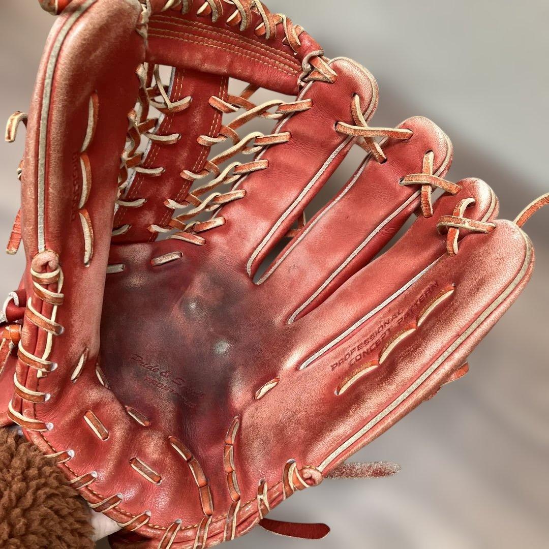 ZETT 野球グローブ大人　軟式　右投げ用 00945250 ヨゴレ有り