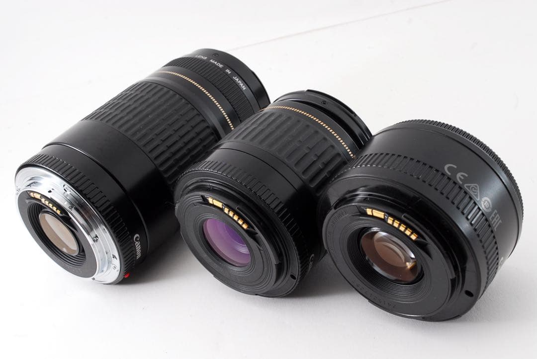 美品　Canon EOS 6D mark II標準&望遠&単焦点レンズセット
