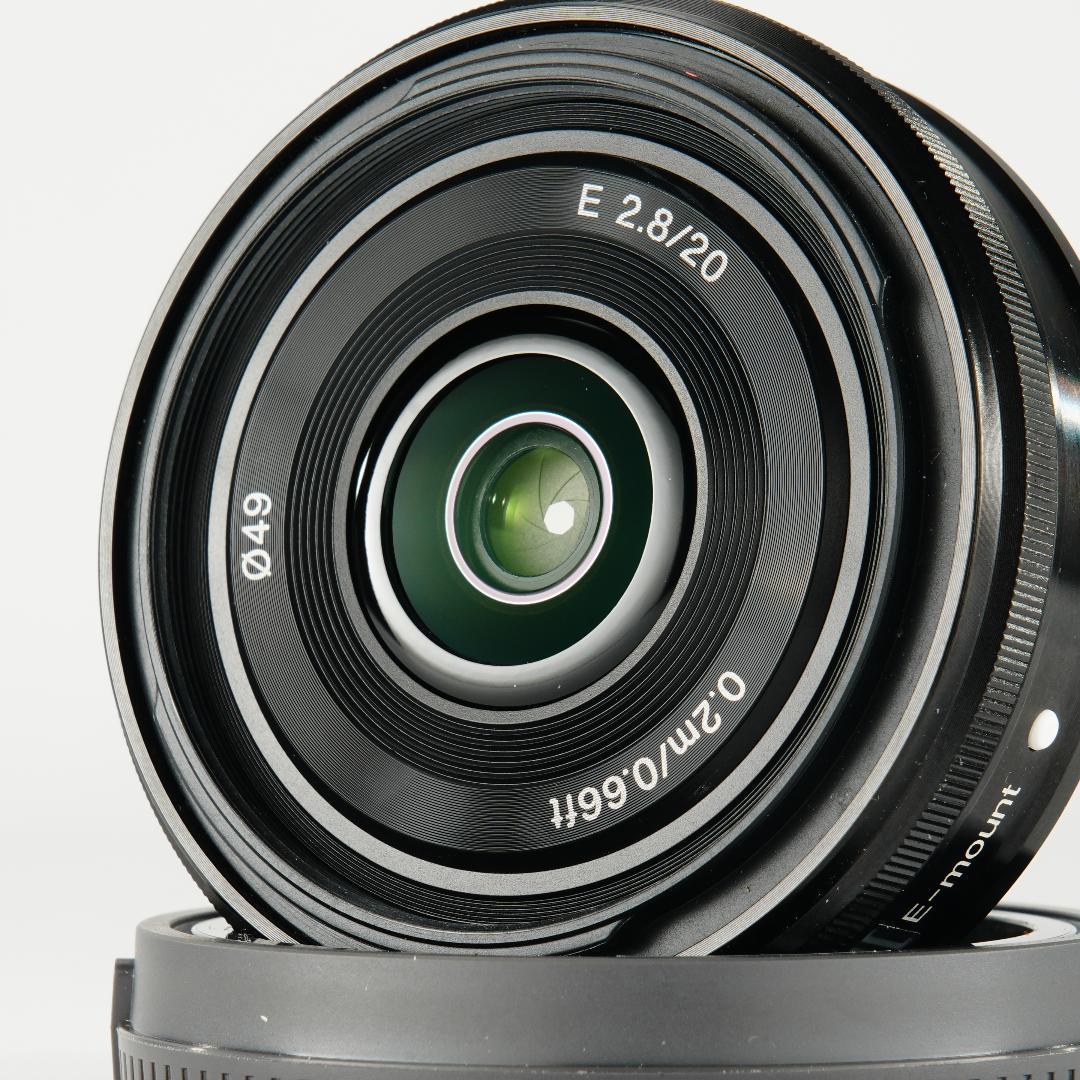 【プロ検証済】SONY SEL20F28 未使用級！持ち歩ける最強スナップレンズ