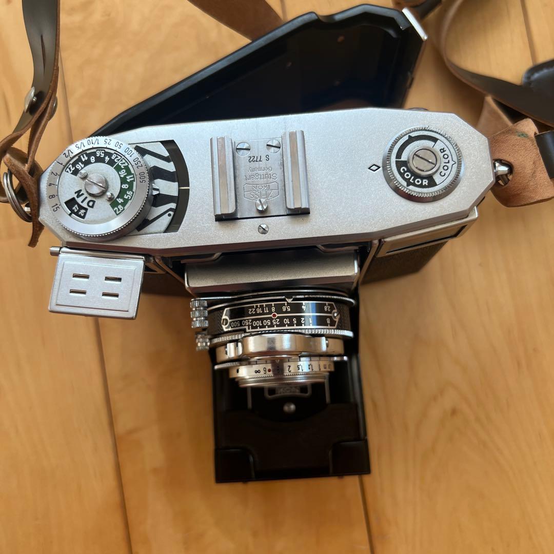 ジャンク値引きZEISS IKON Contessaコンテッサ35 ストラップ付