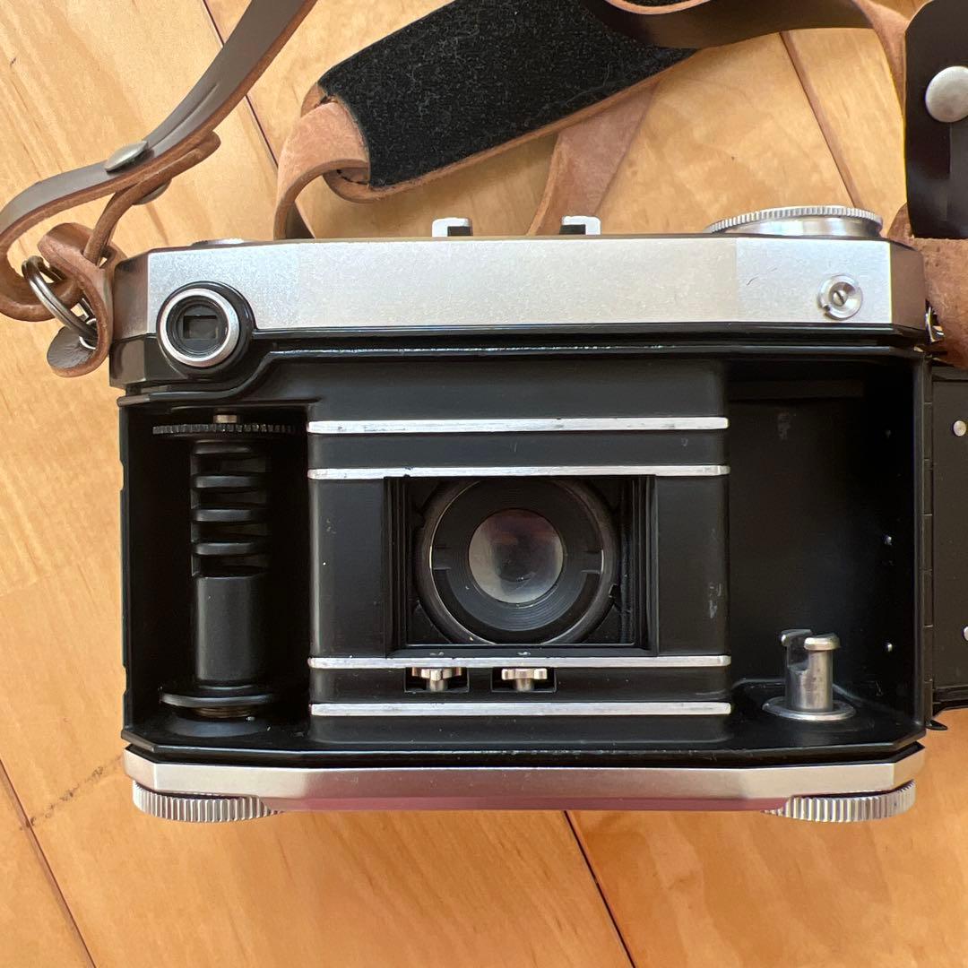 ジャンク値引きZEISS IKON Contessaコンテッサ35 ストラップ付