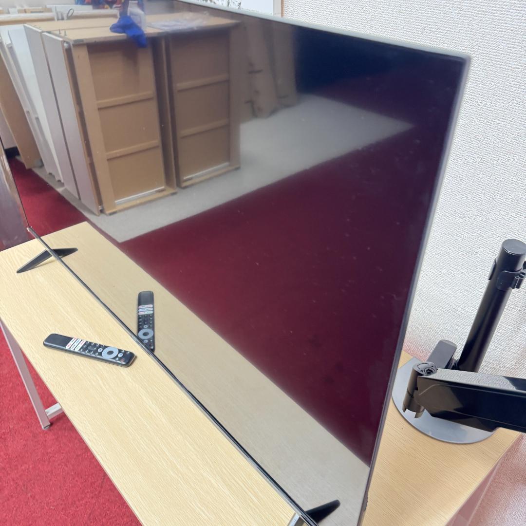 東京23区送料無料　美品TCLチューナーレステレビ　2024年製50型