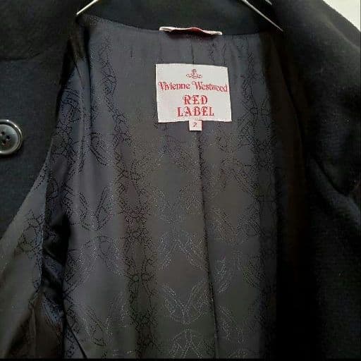 VivienneWestwood 黒 コート サイズ2 Mサイズ オーヴ