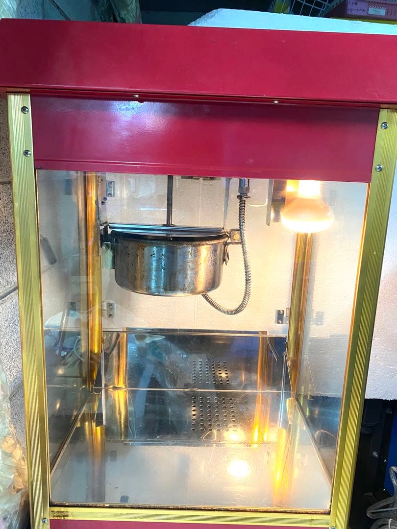 業務用 eモンズ ポップコーンメーカー 8オンス ET-POP6A-R