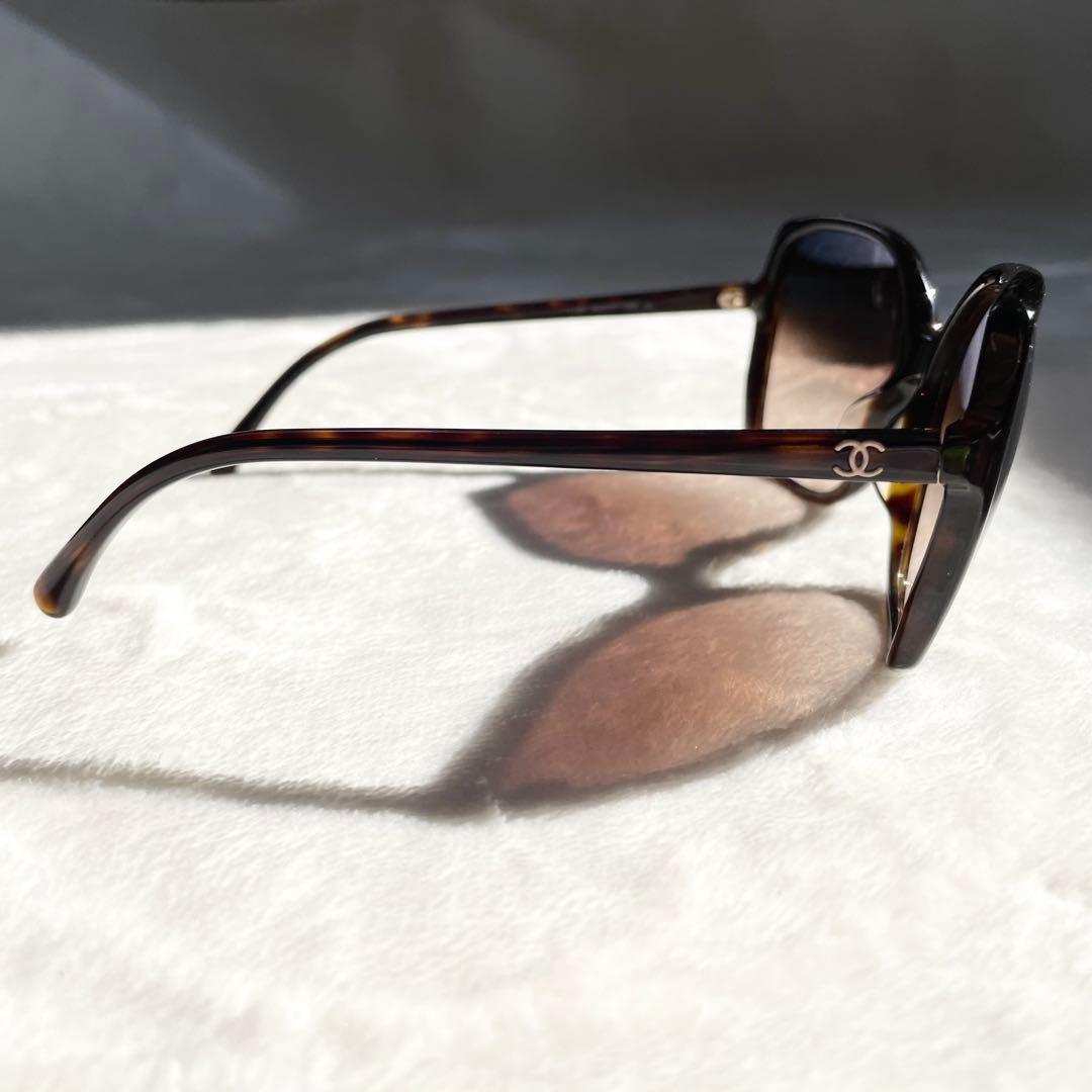 CHANEL ココマーク 5204-A ケース付き サングラス べっ甲柄