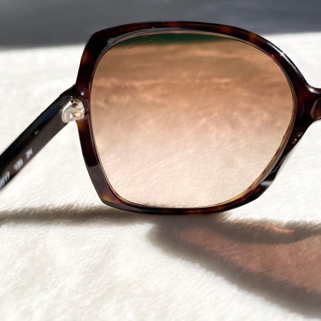 CHANEL ココマーク 5204-A ケース付き サングラス べっ甲柄