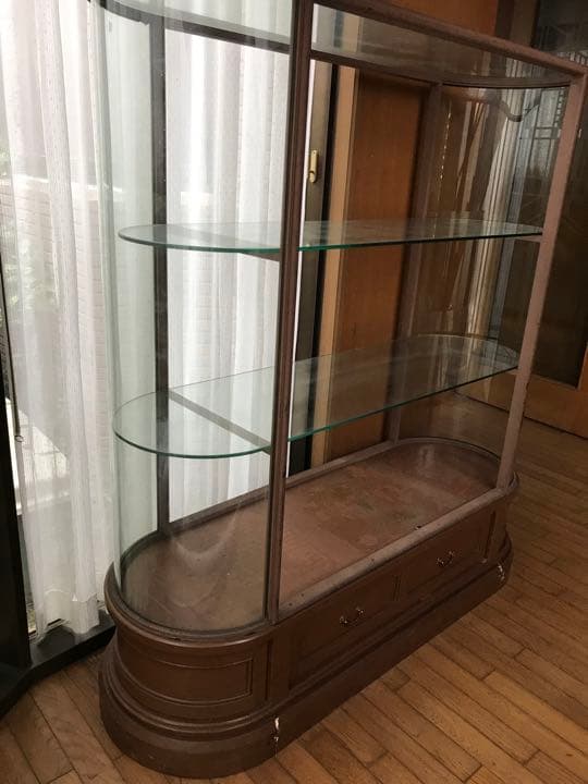 ヴィンテージ　フランス　ショーケース　飾り棚