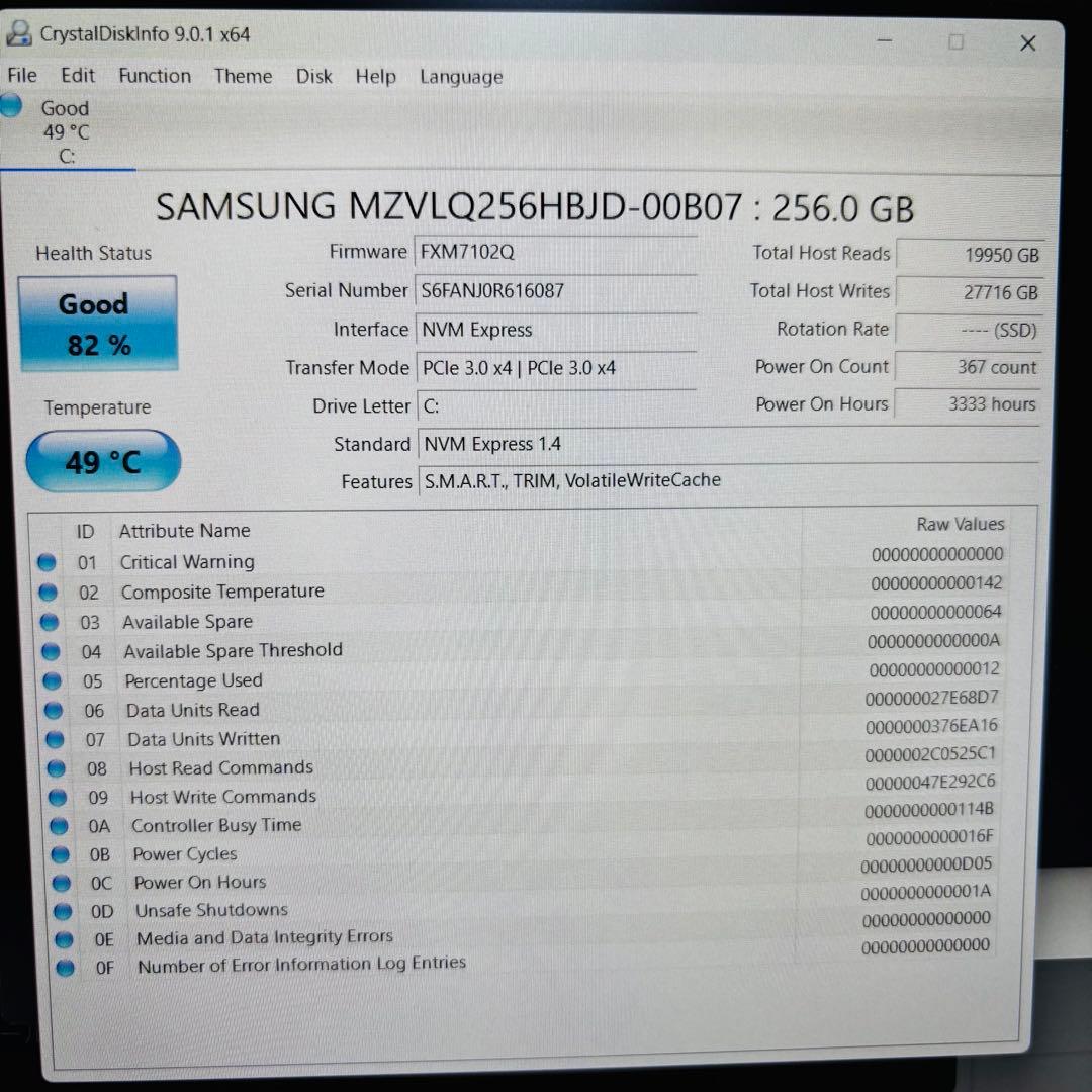 Panasonic Let’s note SV1 i5 16GB SSD256