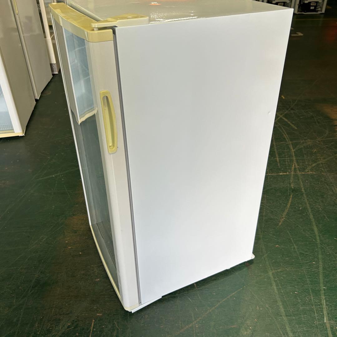 133業務用 冷蔵ショーケース オフィスコンビニ XW-105 左右開き 小型