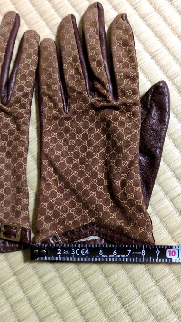 GUCCI　レザーグローブ　手袋　7 1/2