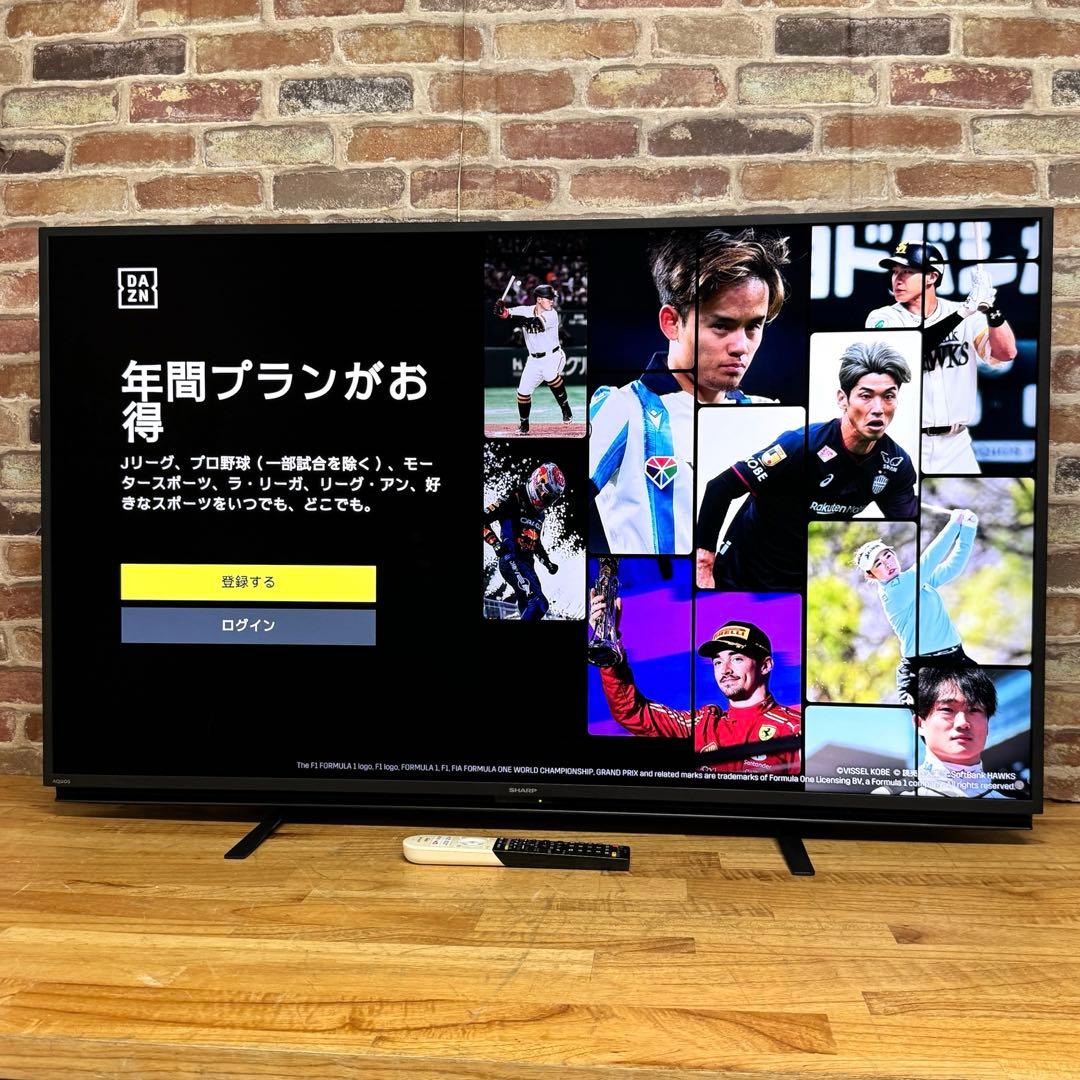 シャープ 55V型 4K 液晶テレビ Android TV 4T-C55BL1
