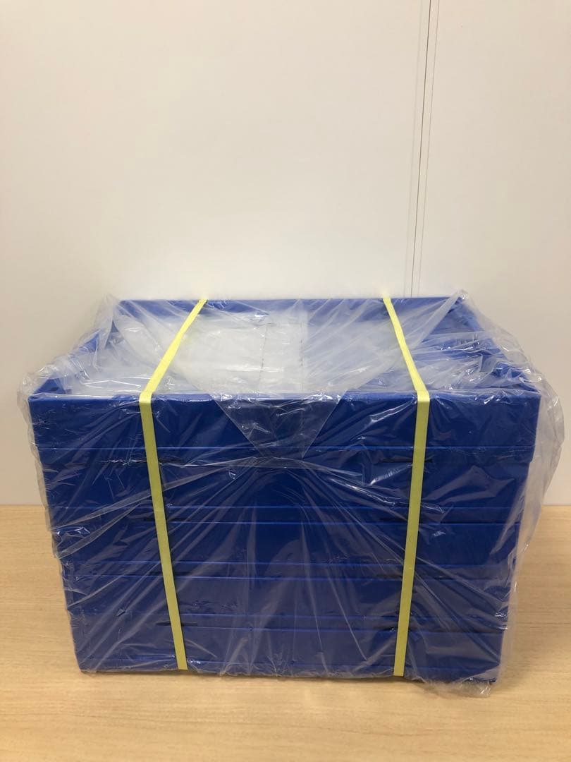 10個セットTRUSCO α折りたたみコンテナ CR-S50N-BT 50L ②