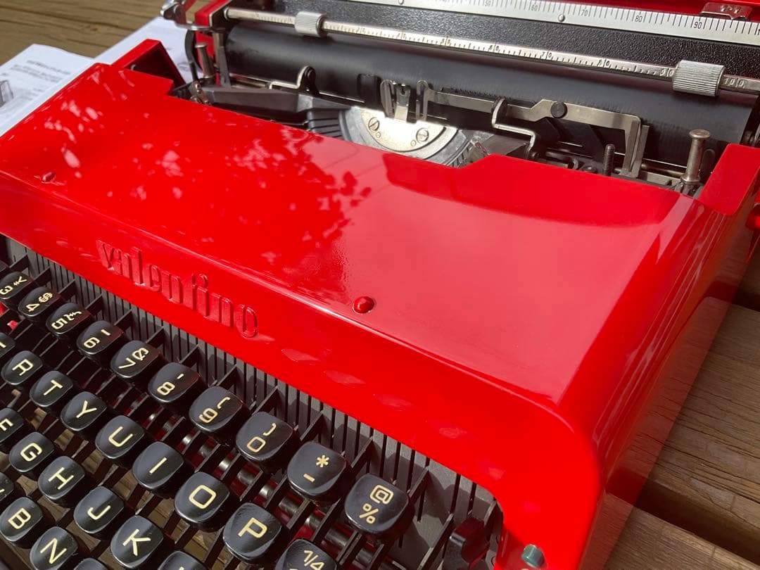 olivetti valentine 整備済　完動品　中古品　凄く綺麗