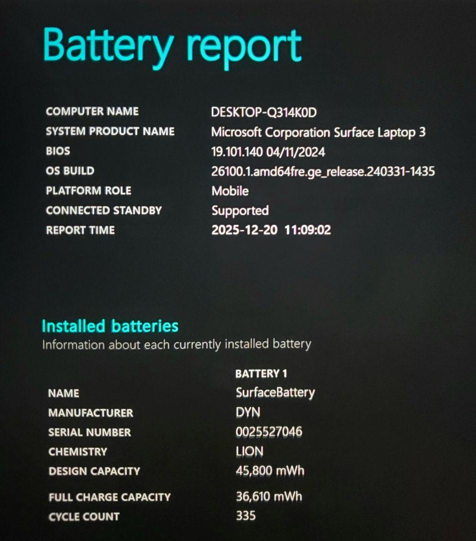 Surface Laptop3 10世代Corei7 16GB 512GB