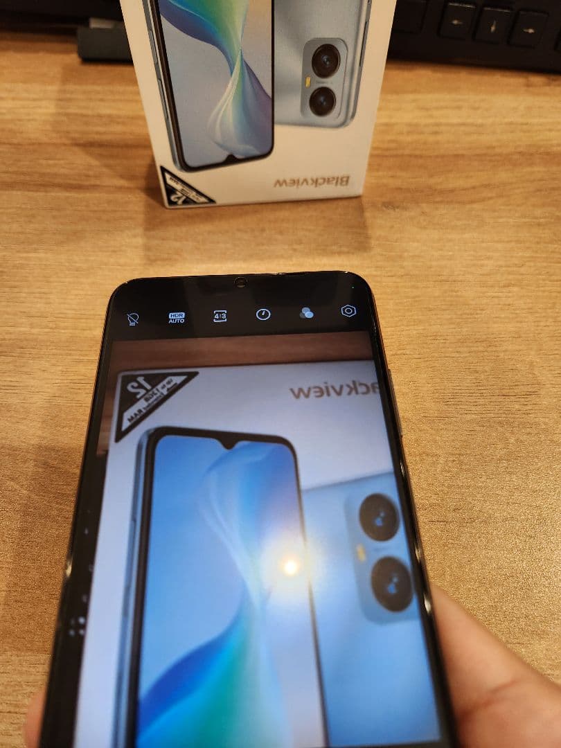 Blackview A52 Pro フロントカメラ位置変更