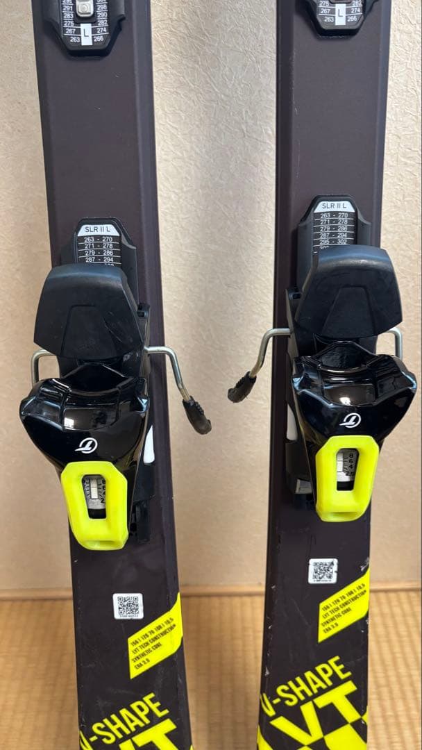 HEAD V2 スキーセット イエロー/ブラック