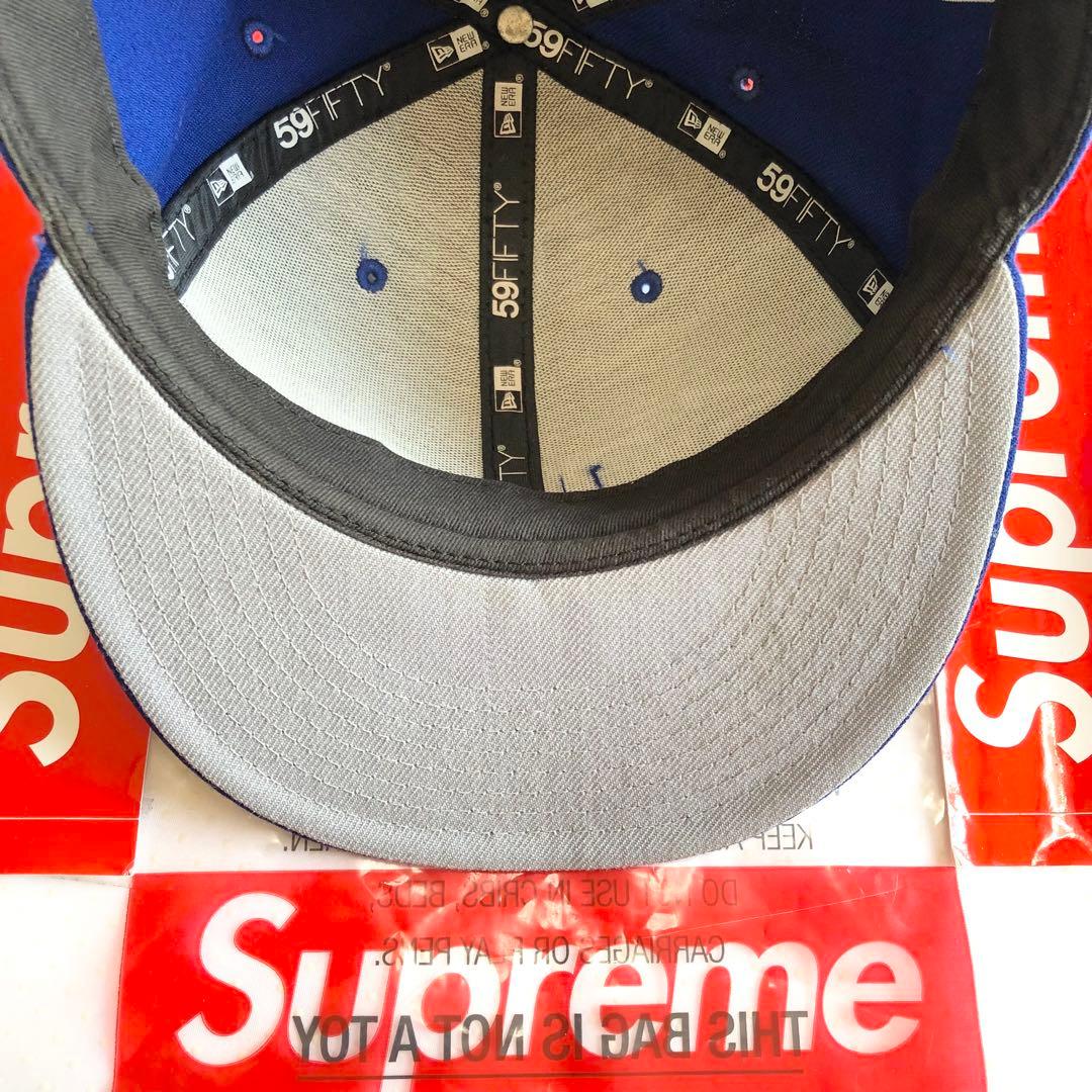 ⚠️3回使用品⚠️ シュプリーム　ベースボールキャップ　帽子　キャップ　ニューエラ