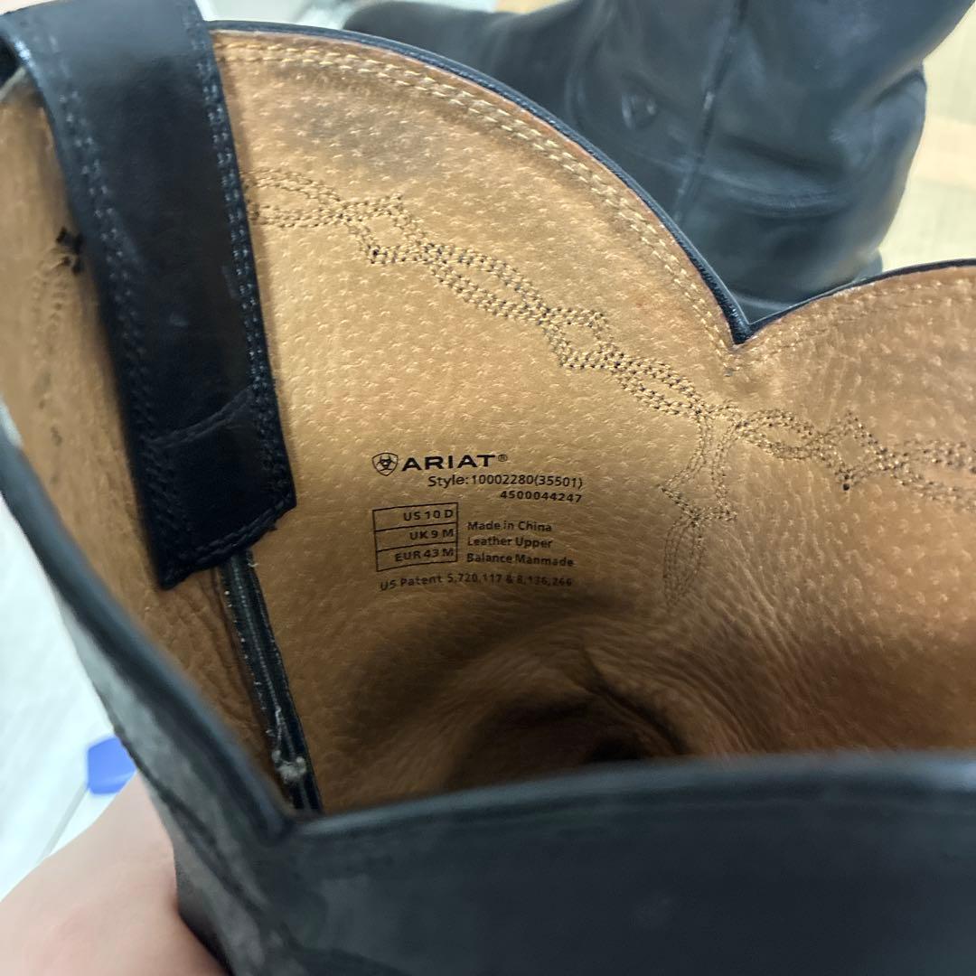 ARIATヘリテージローパーブーツ　35501