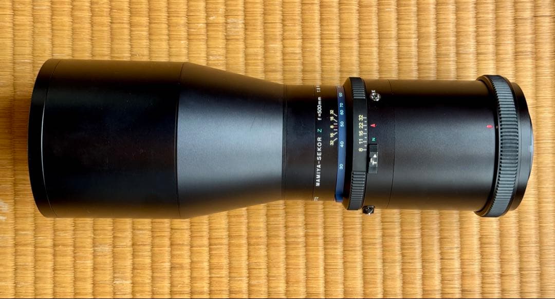 MAMIYA-SEKOR Z f=500mm F8 単焦点レンズ 専用ケース付き