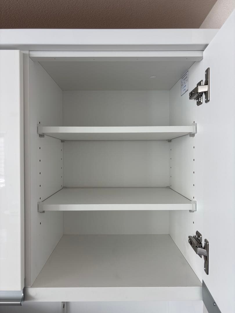 （美品)ニトリ キッチンカウンター W120 レジューム レンジボード ホワイト