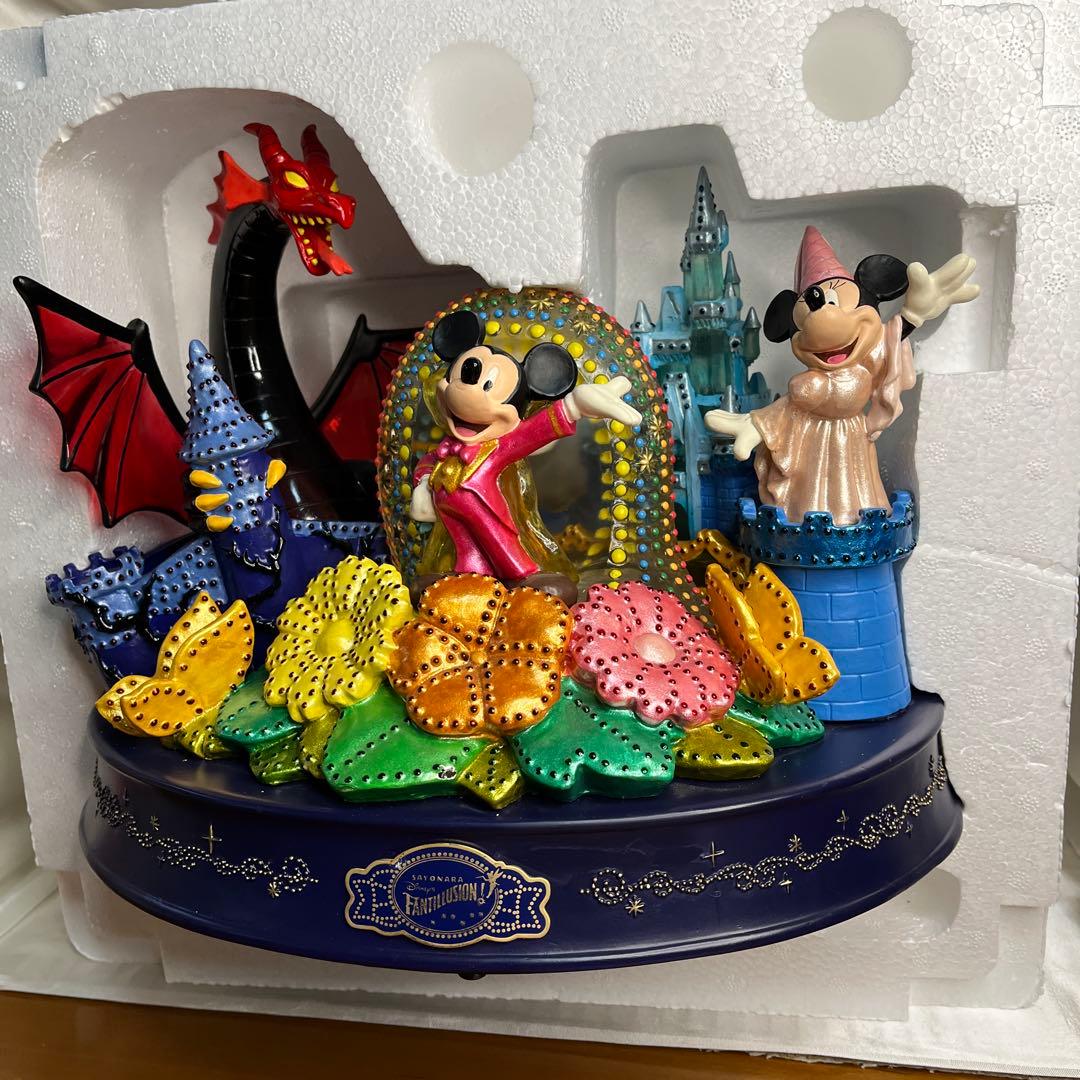 ディズニー・ファンテリュージョン記念フィギュアリン認定証付き　受注生産545個