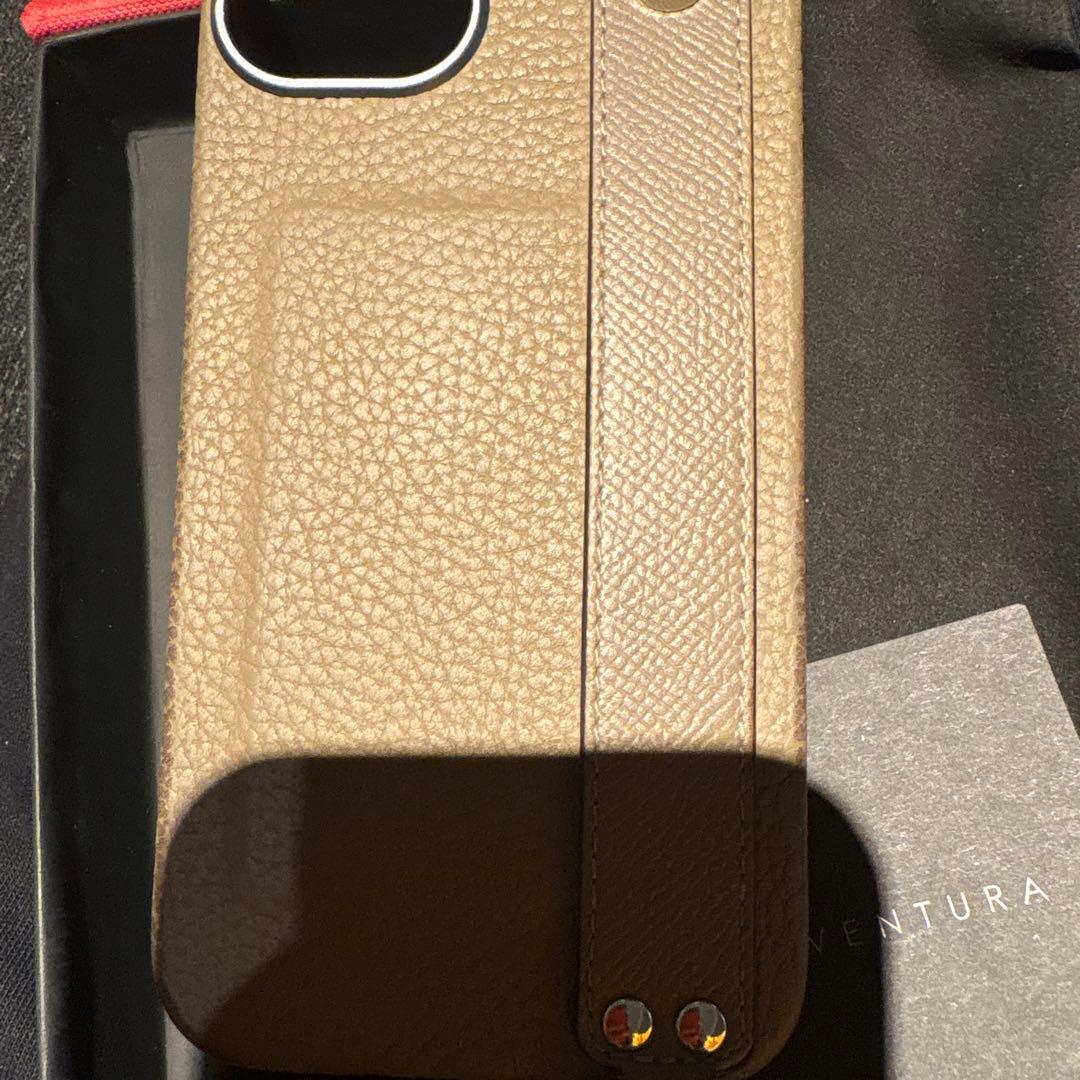 BONAVENTURA ベージュ レザー iPhone15plusケース