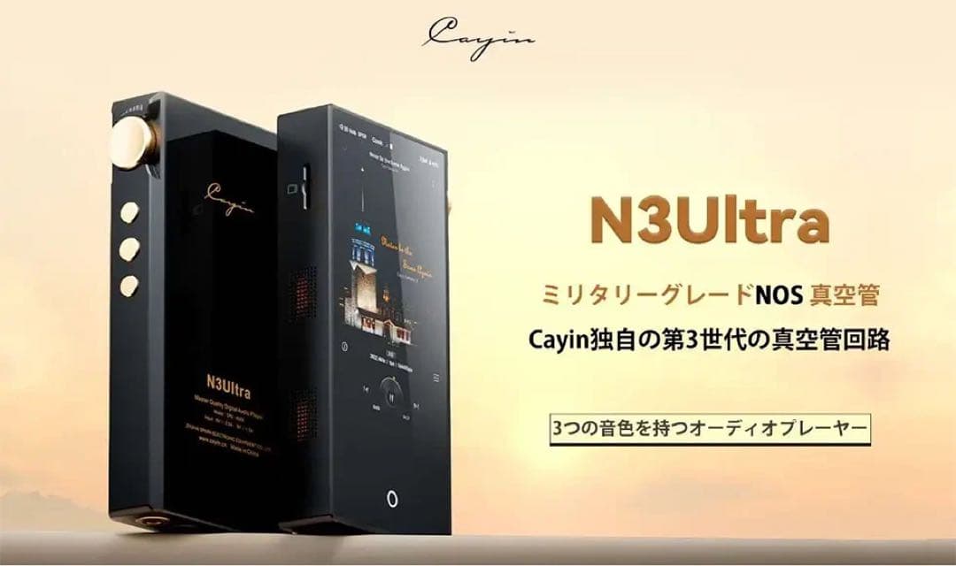 cayin n3ultra dap レザーケース付き