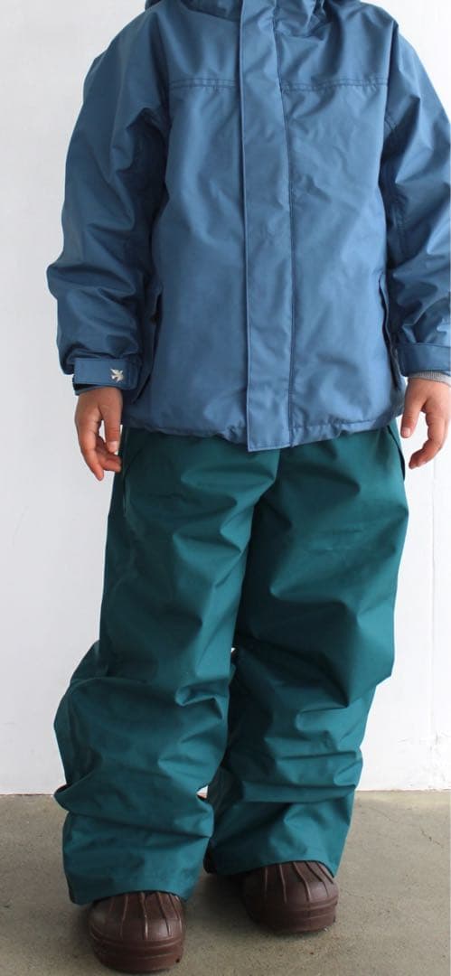 ii × GREENCLOTHING キッズ用　スノーボードウェア 上下セット