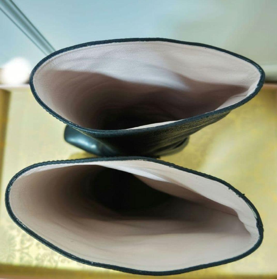 SALE★定価150,000円★MIU MIU★黒ブーツ★牛革