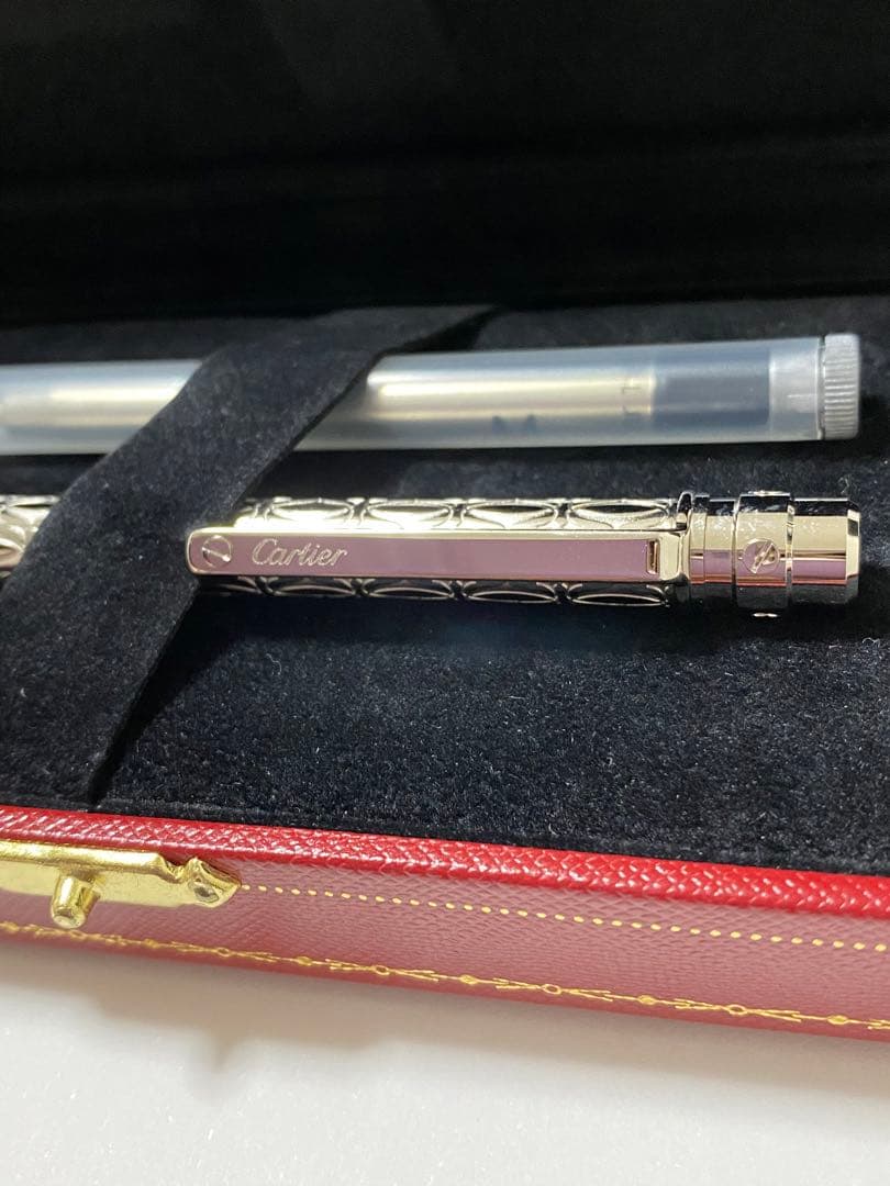 Cartier カルティエ サントス ボールペン　レディース【未使用美品】
