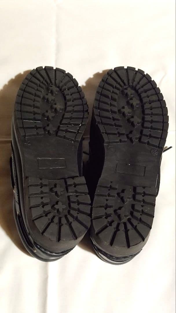 ARTESANOS 黒 モカシン・デッキシューズ