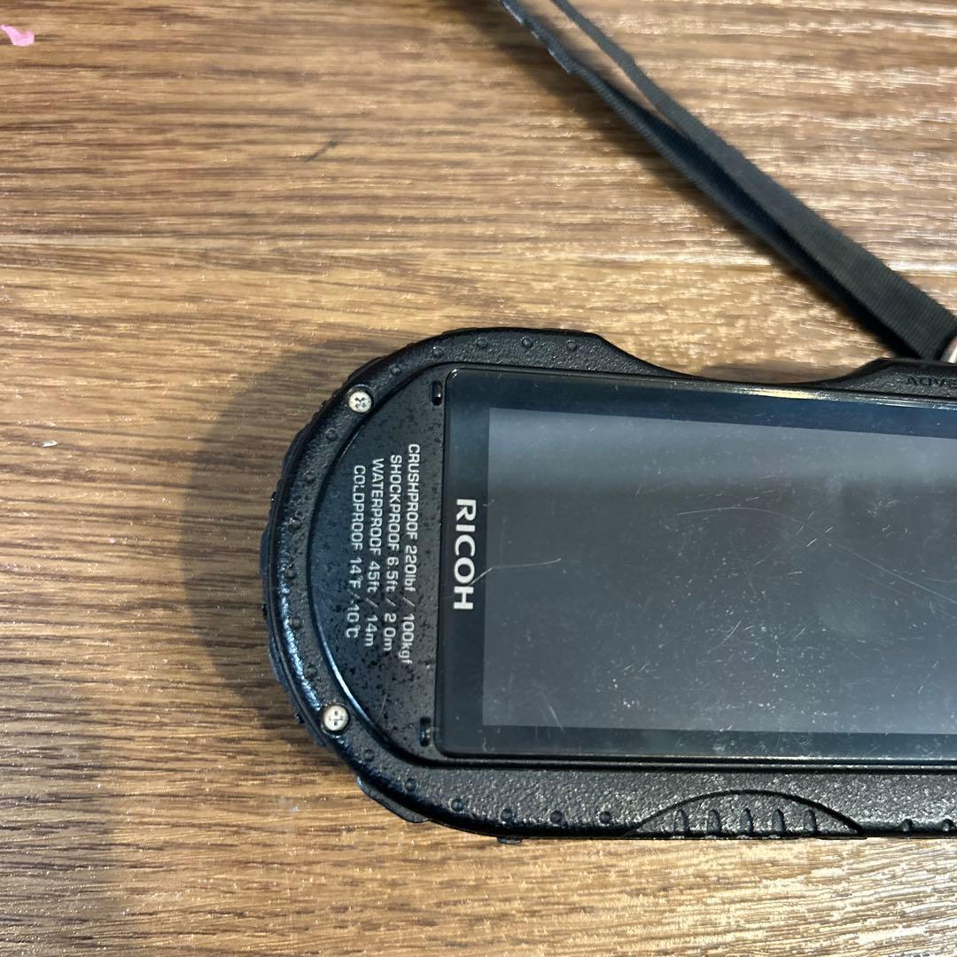 RICOH wg-4リコー防水デジタルカメラ　バッテリー　SDカード 充電器