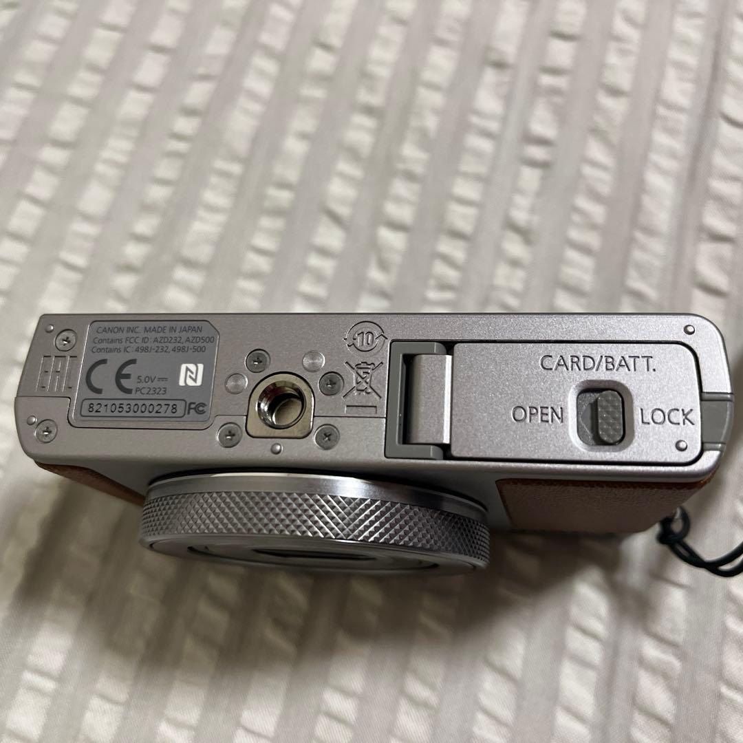 Canon PowerShot G9X Mark2 シルバー/ブラウン