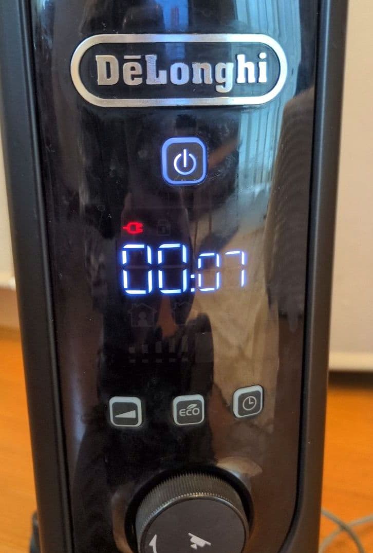 デロンギ オイルヒーター MDHU15-BK 1500W