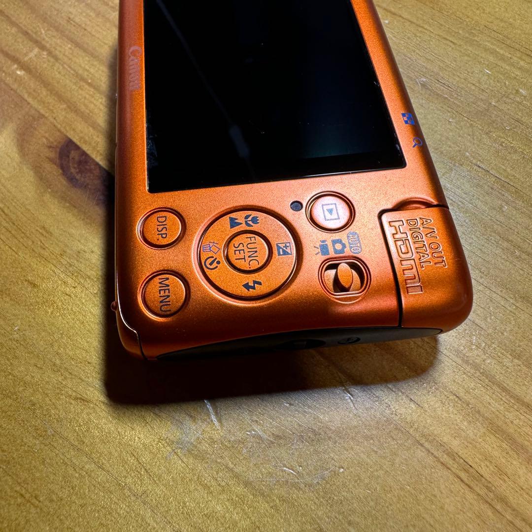 Canon IXY 400F オレンジ デジカメ 5974