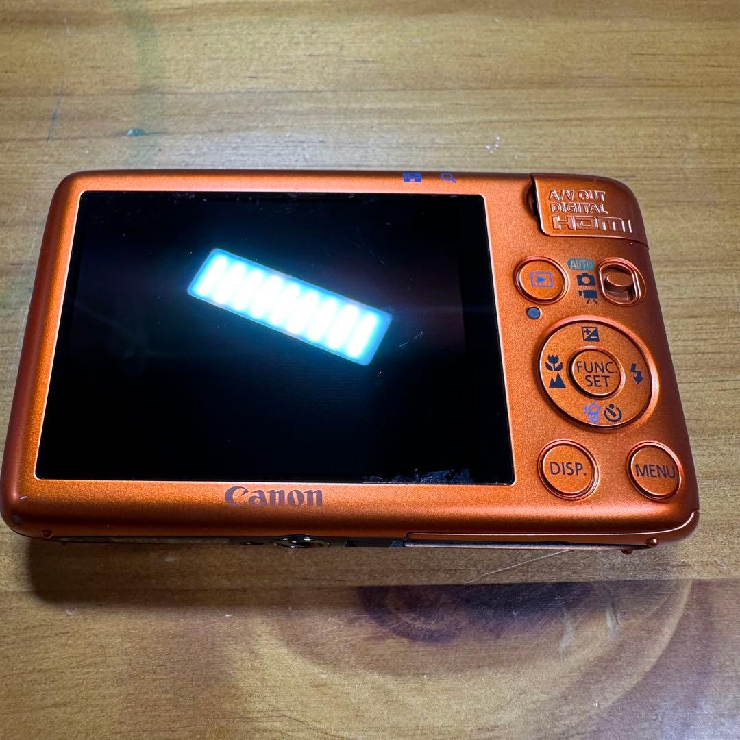 Canon IXY 400F オレンジ デジカメ 5974