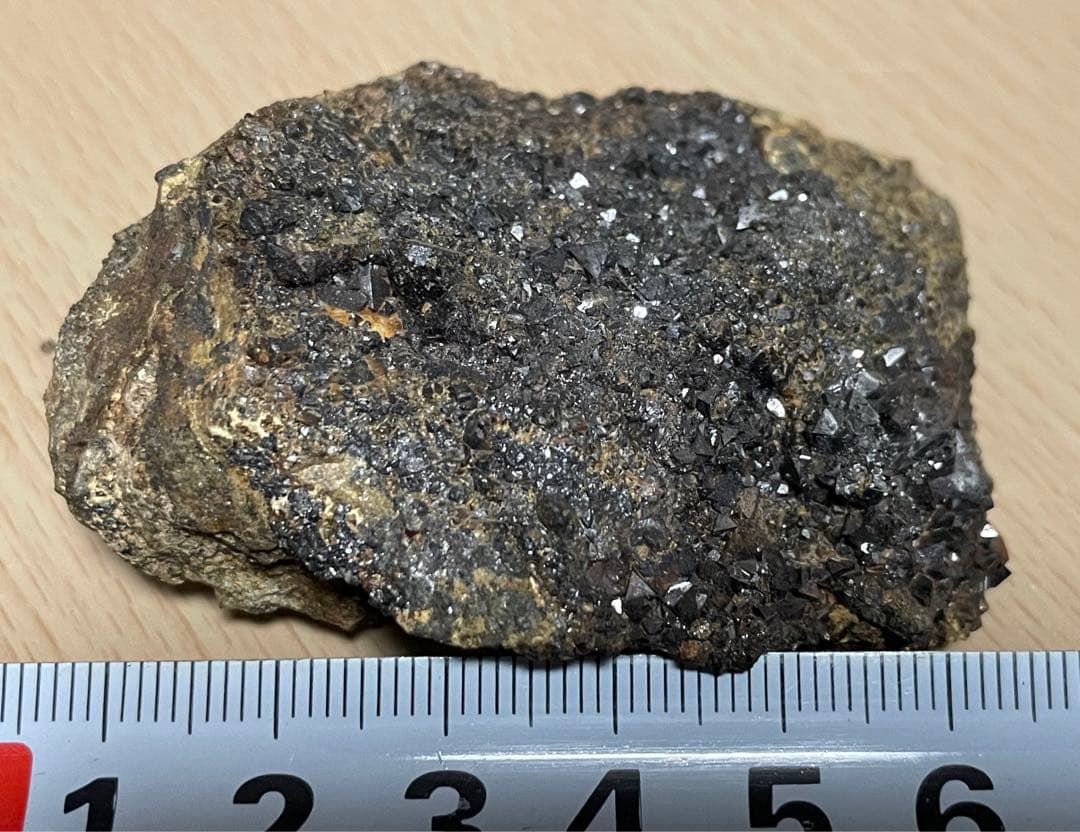 磁鉄鉱結晶 栗生鉱山 長野県 国産鉱物