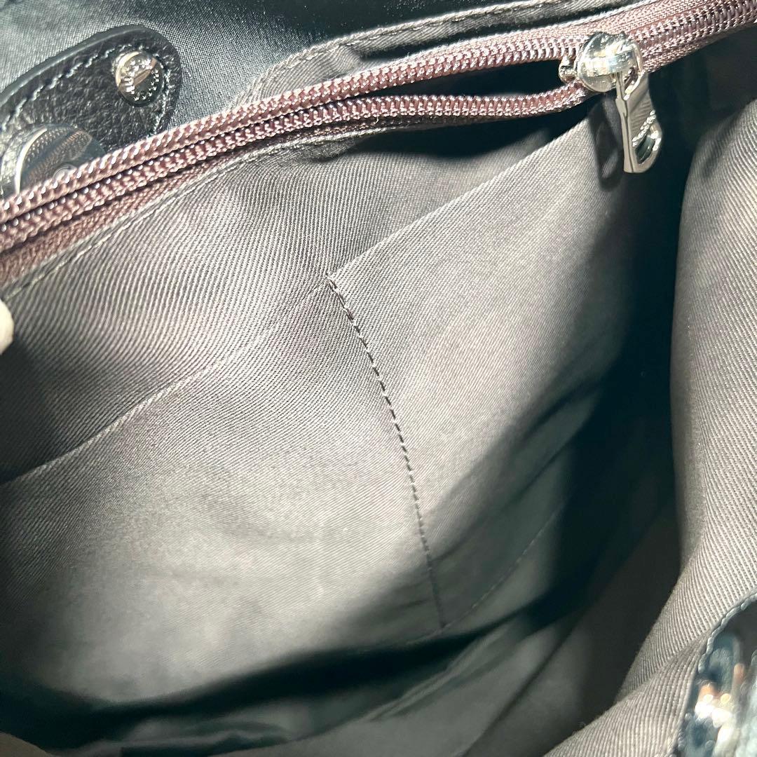 極美品　ラシット russet クラウズナイロンラージショルダーバッグ 2way