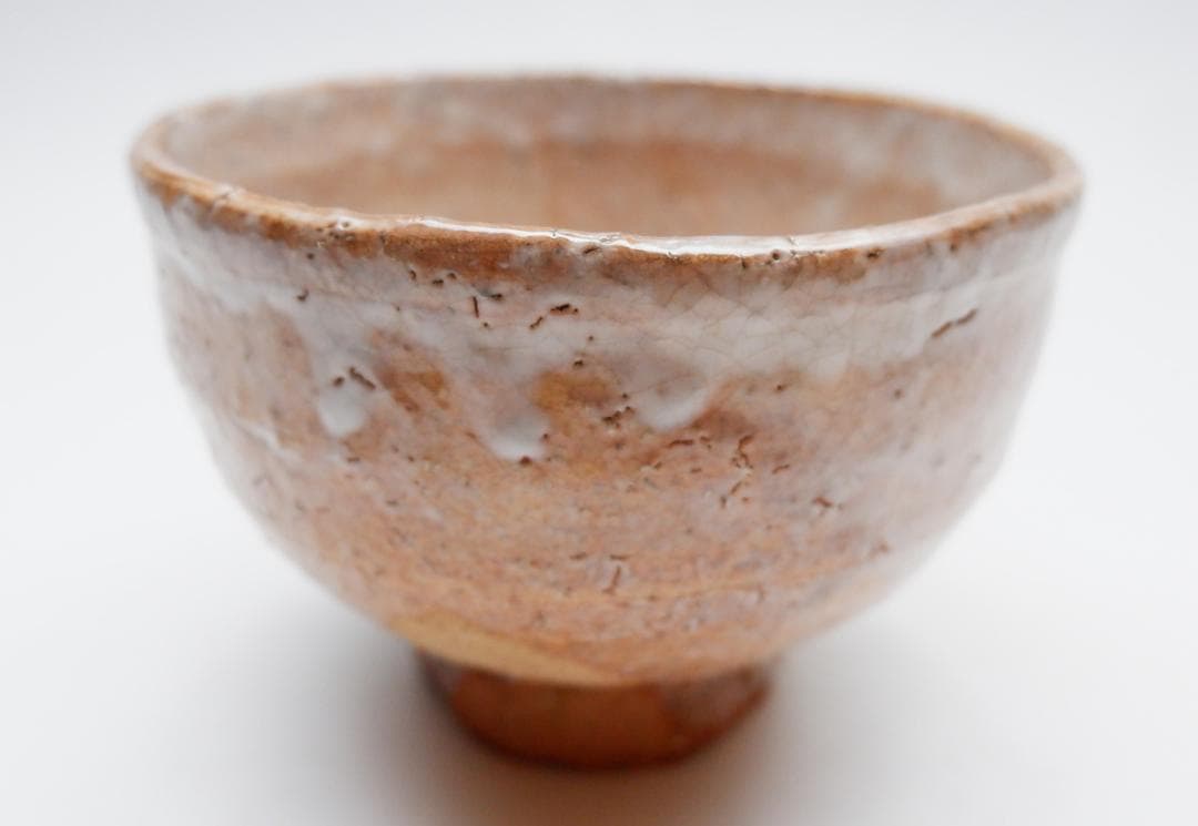 三輪　休和（十代三輪休雪　隠居後　最晩年の作）　萩茶碗