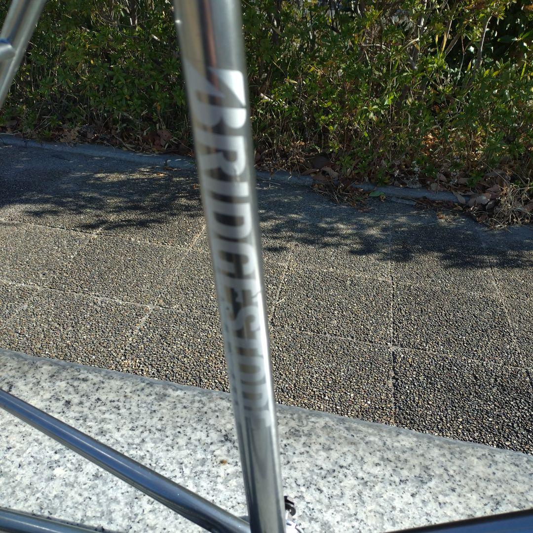 競輪　大きめサイズ！　ピストフレーム　ブリジストン　シートポスト付き！