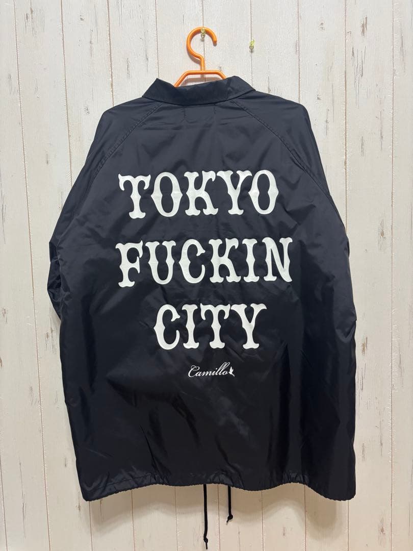 ト*）様 美品CAMILLO TOKYO FUCKIN CITY ボアコーチジャ